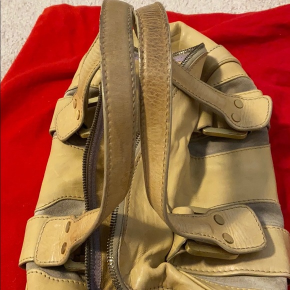 Authentic Jimmy Choo Leather and Suede Malena Bag - Picture 5 of 8